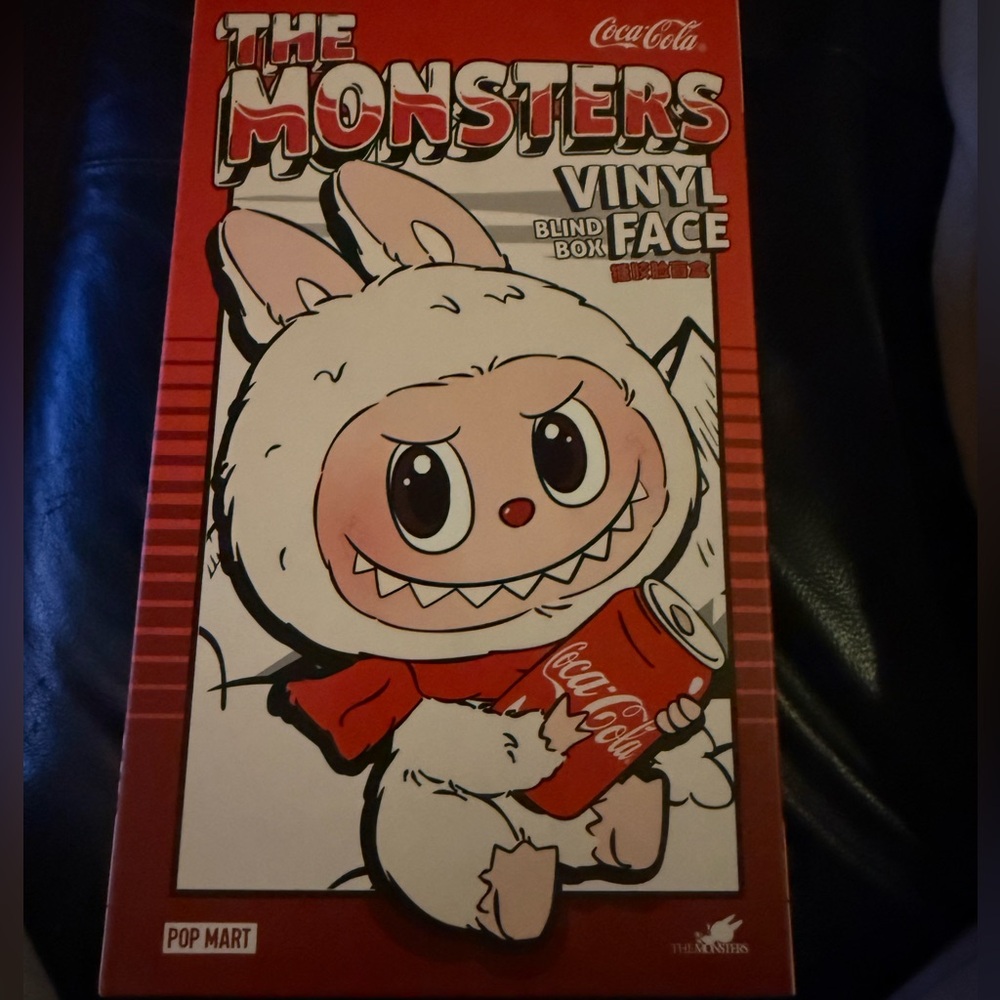 Labubu Coca-Cola The Monsters Vinyl Face Box - HAPPY FACTOR